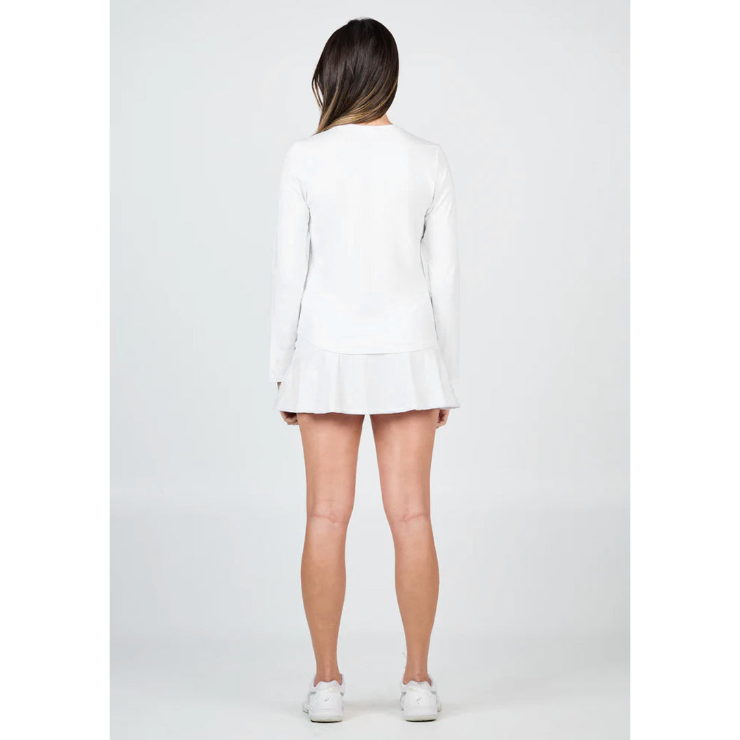 Sofibella Women's White Lotus Long Sleeve - White