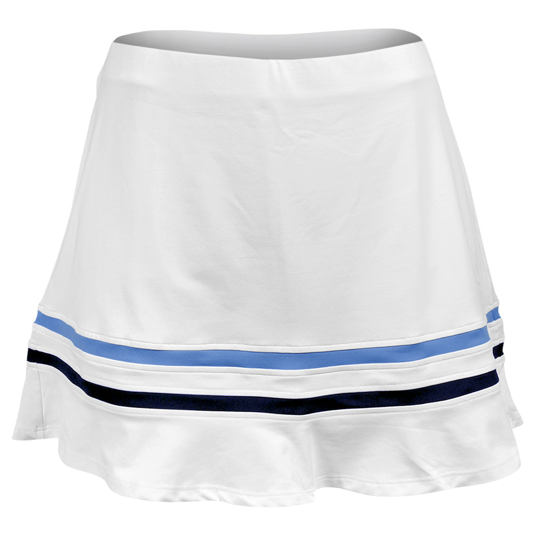 Sofibella Women's Style Icons 13" Skort - White/Navy