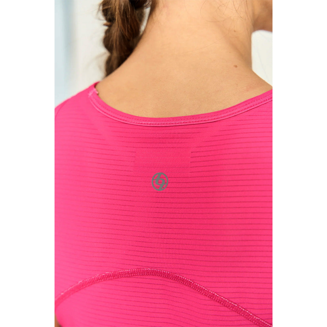 Lija Women's Love All Shift Tank - Fuchsia