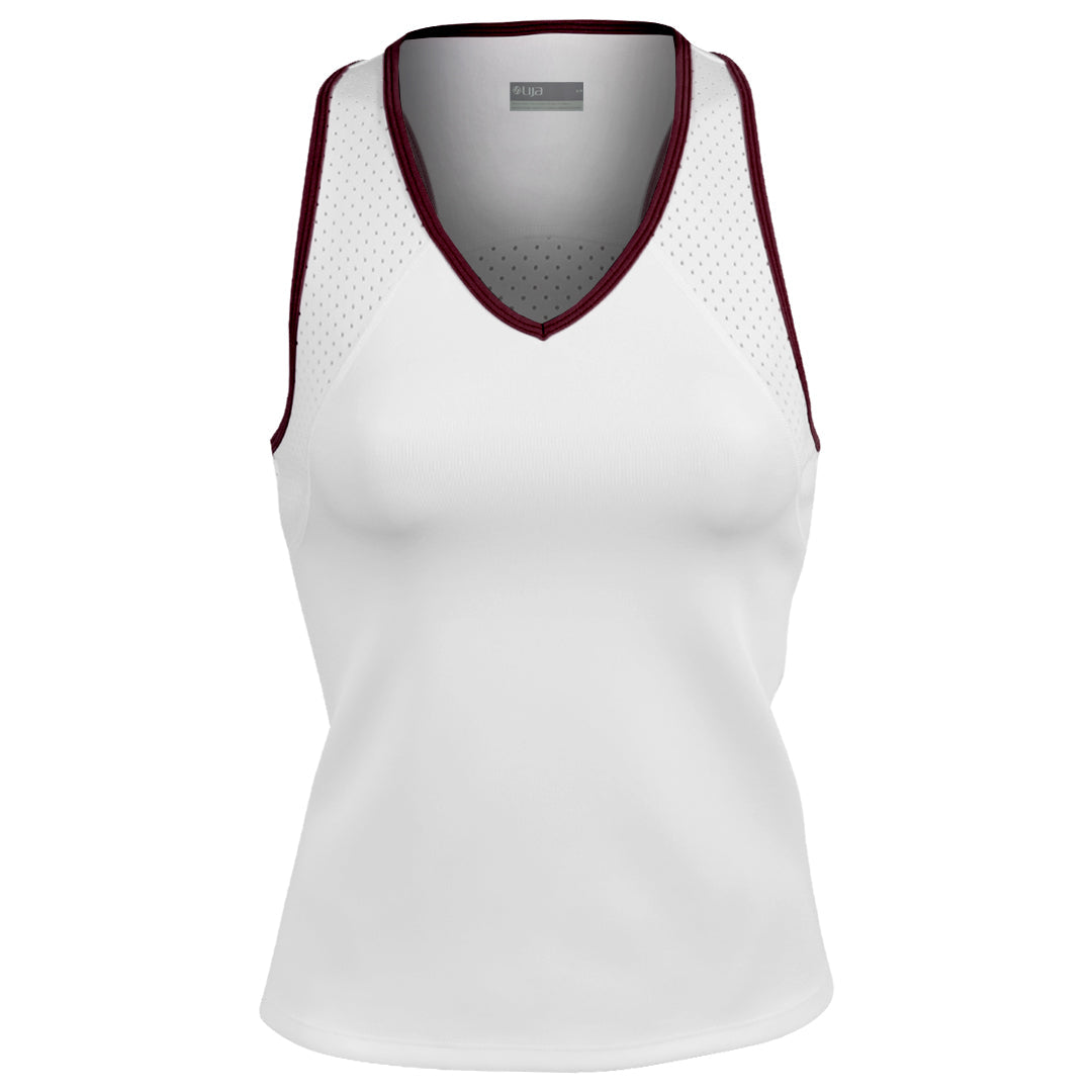 Lija Women's Love All Starter Tank - Cabernet