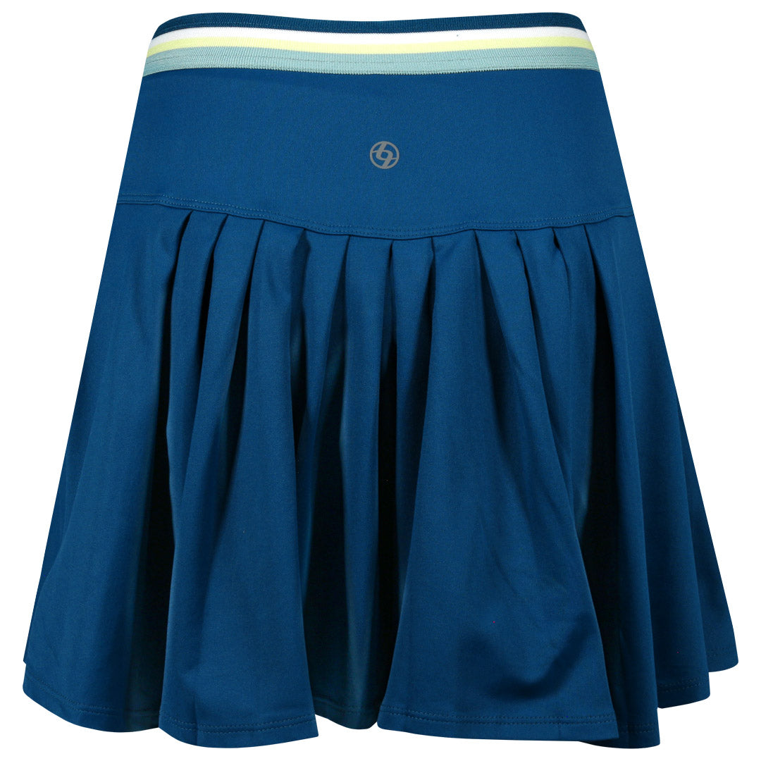 Lija Women's Modern Match Step 13" Skort - Poseidon/Multi