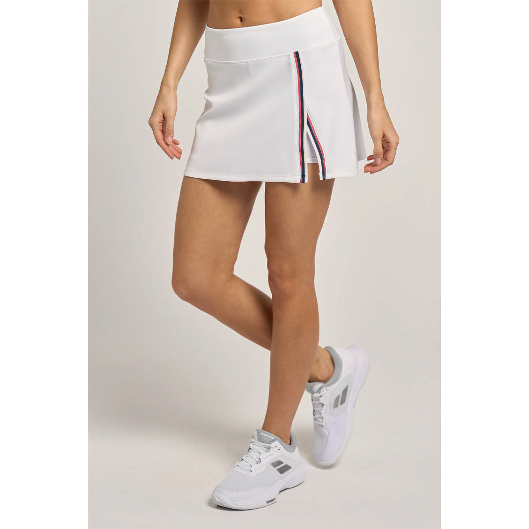 Lija Women's Club Edit Uprise 13" Skort - White/Night Multi