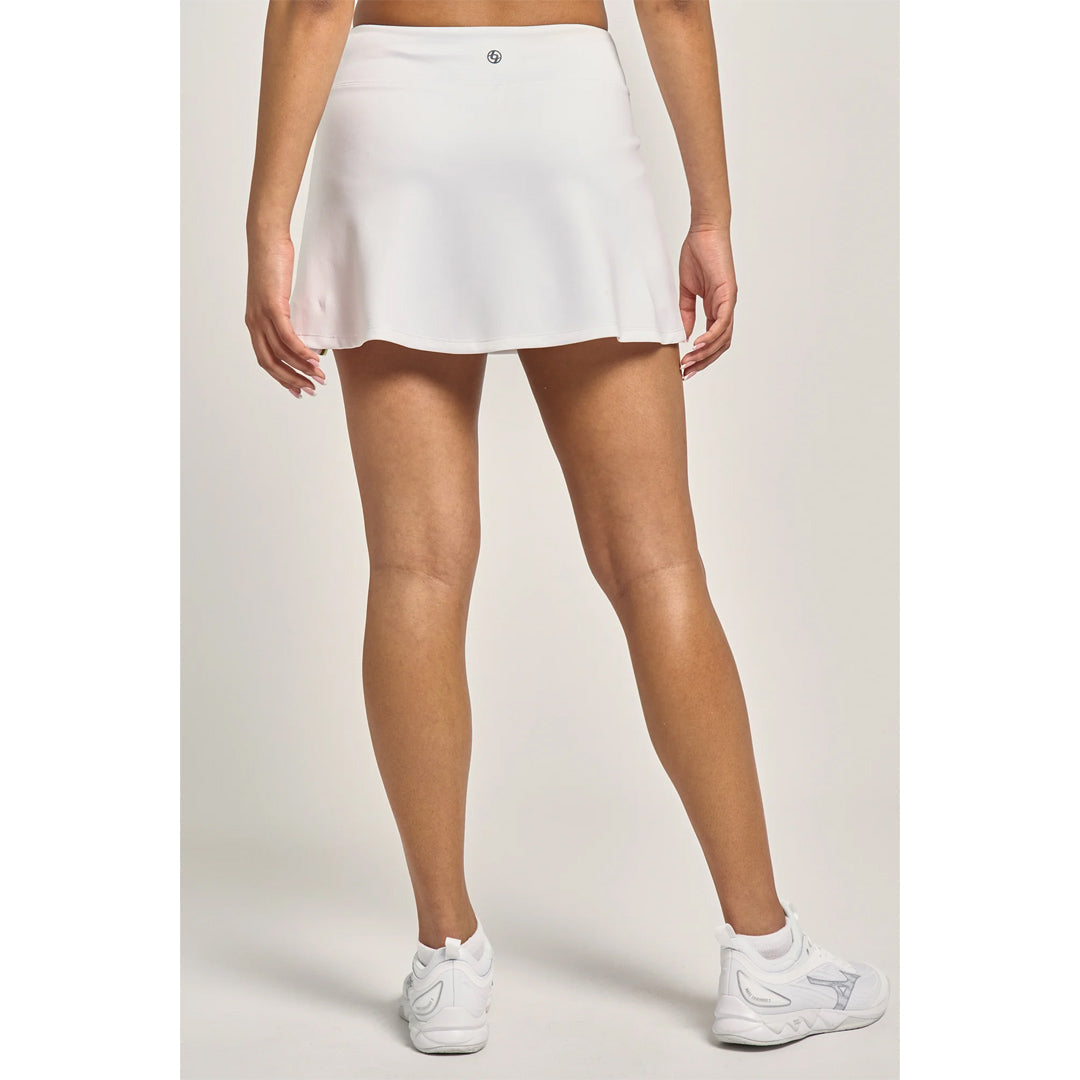 Lija Women's Club Edit Uprise 13" Skort - White/Night Multi