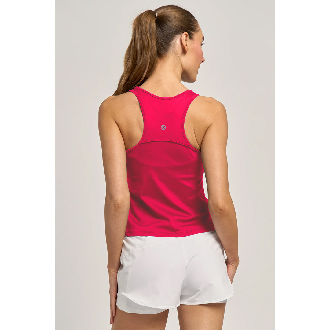 Lija Women's Court Crush Daily Tank - Fuchsia