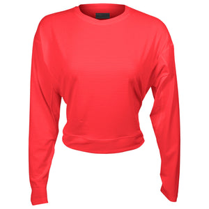 Lija Women's Game Changer Rally Longsleeve - Hibiscus
