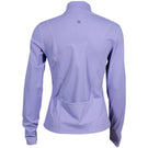 Lija Women's Born To Play Nolan Zip Mock Longsleeve - Periwinkle