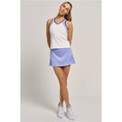 Lija Women's Born To Play Starter Tank - White/Periwinkle