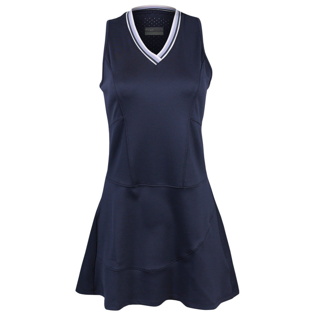 Lija Women's Born To Play Vivian Dress - Dark Navy/Multi