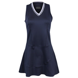 Lija Women's Born To Play Vivian Dress - Dark Navy/Multi