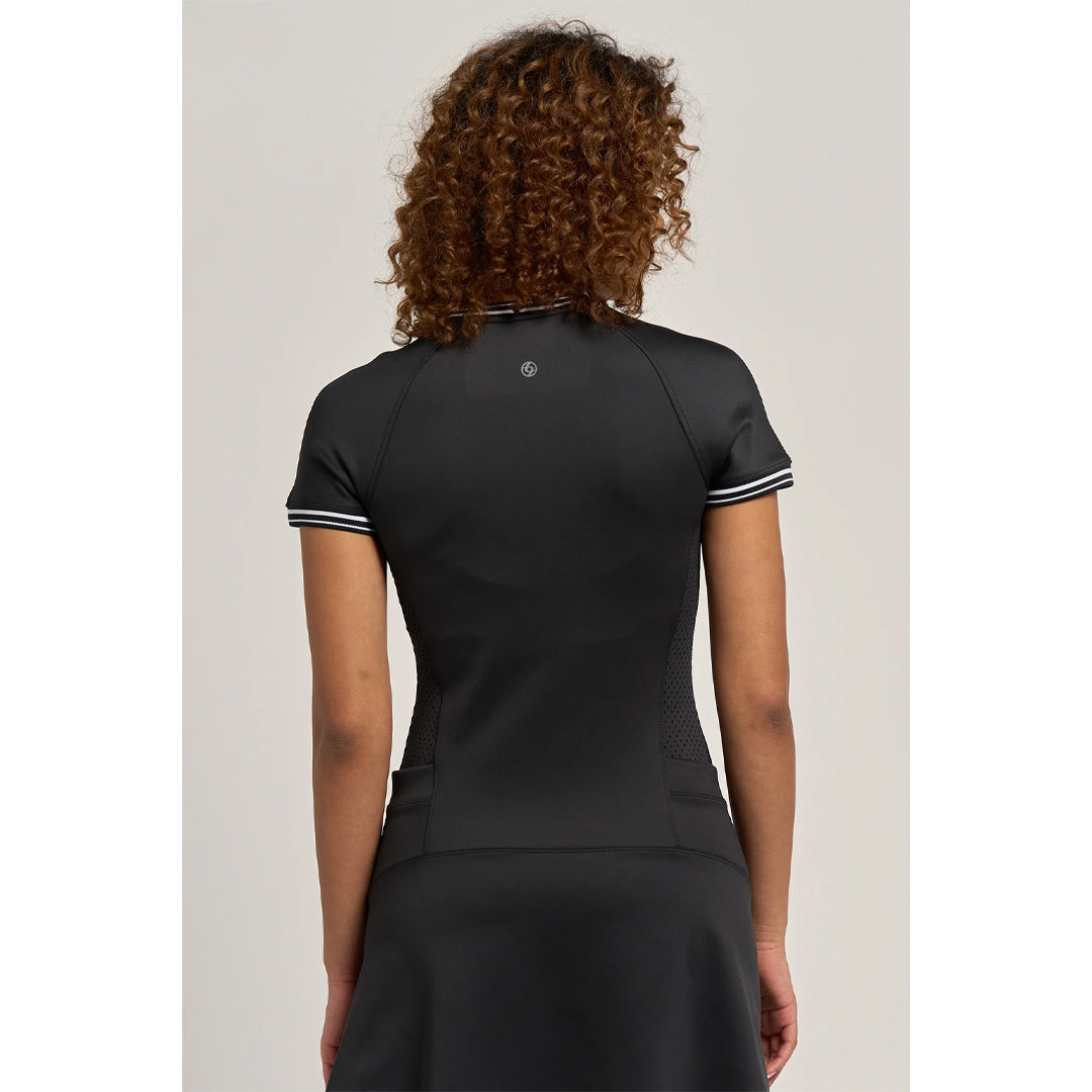 Lija Women's For The Win Slick Dress - Black