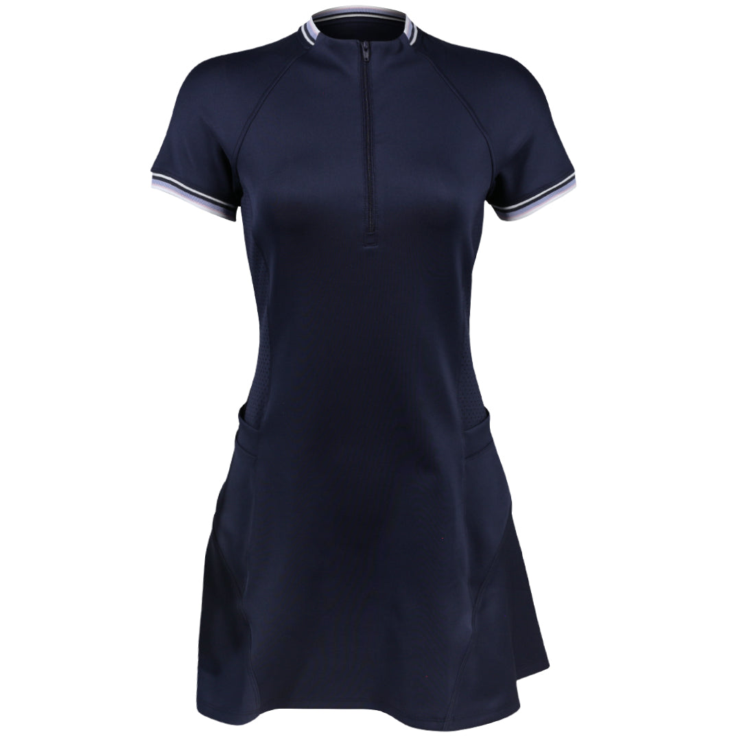 Lija Women's Born To Play Slick Dress - Dark Navy/Multi