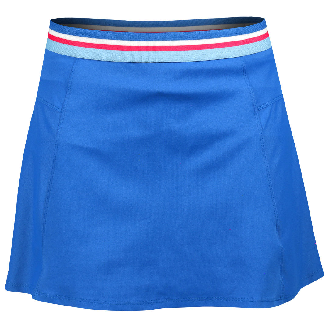 Lija Women's Court Crush Step 13" Skort - Cobalt/Multi