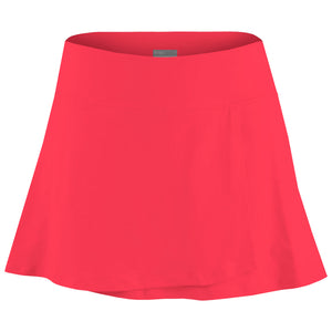 Lija Women's Court Crush Tiebreak 13" Skort - Hibiscus