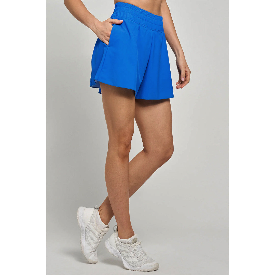 Lija Women's Court Crush Volume Short - Cobalt