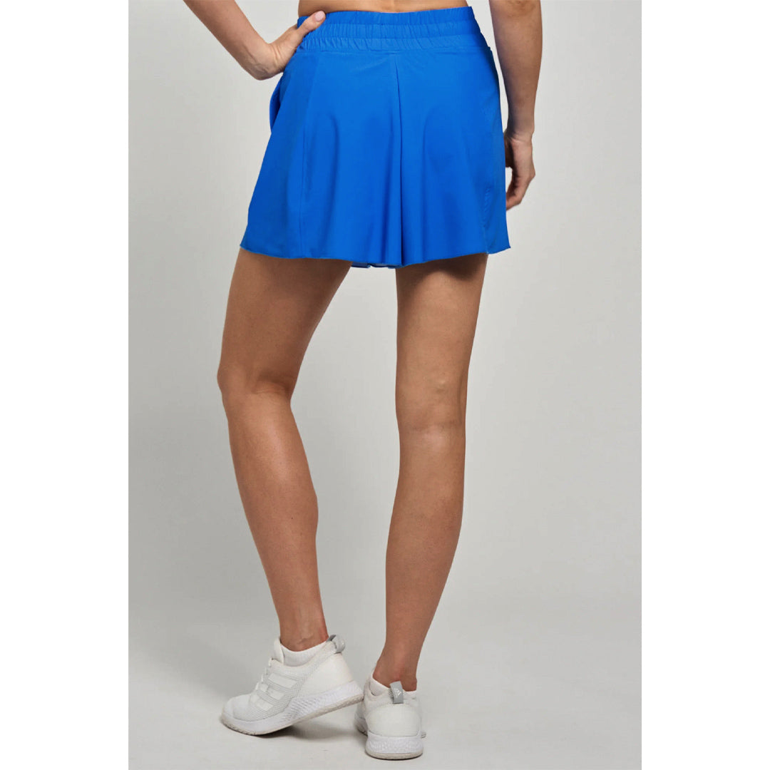 Lija Women's Court Crush Volume Short - Cobalt