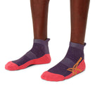 Asics Cushion Single Tab 1 Pack Socks - Greyish Purple/Mojave