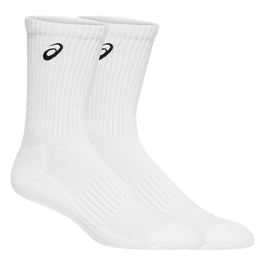 Asics Cotton Crew 1 Pack Socks - White