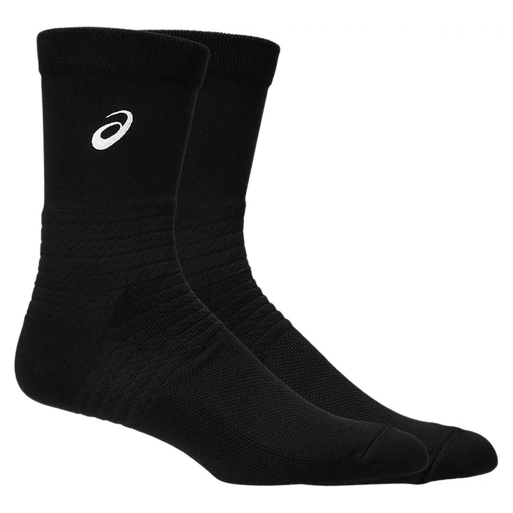 Asics Resolution Crew 1 Pack Socks - Performance Black