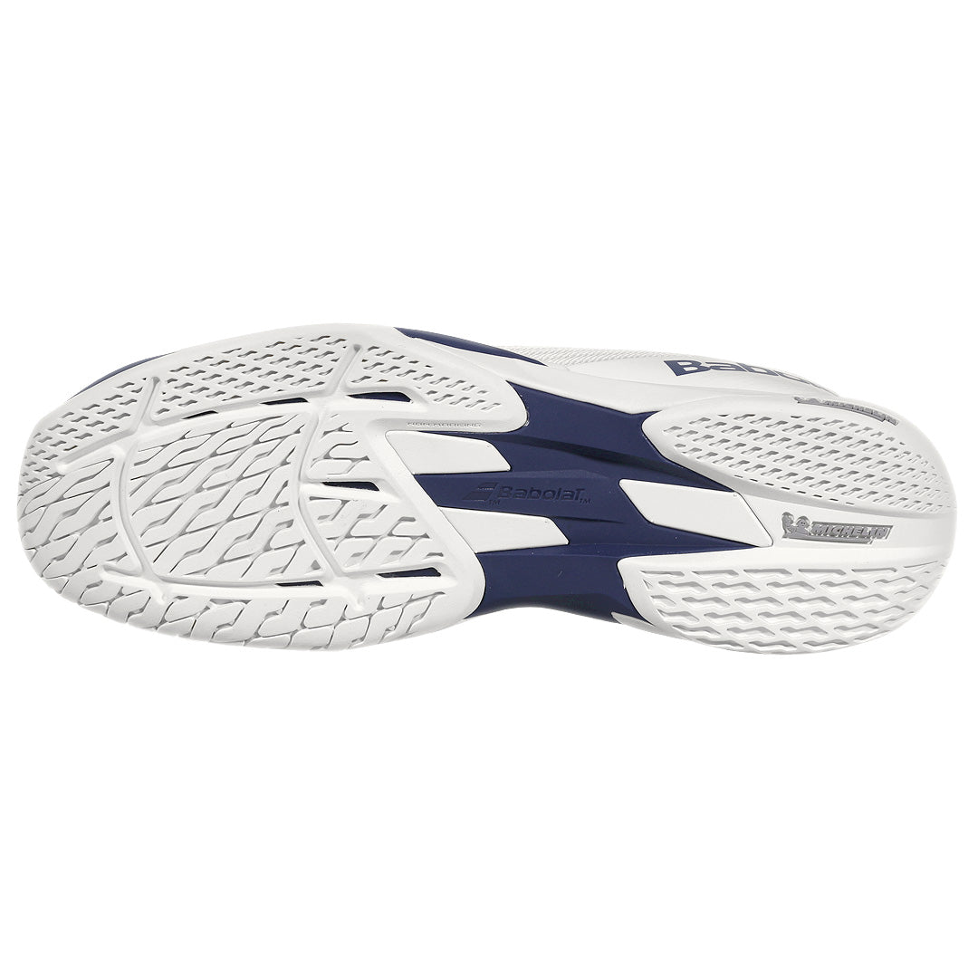 Babolat Men's Jet Mach 4 - Cream/Dark Blue