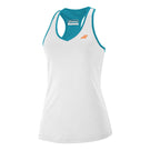 Babolat Women's Play Tank - White/Caneel Bay