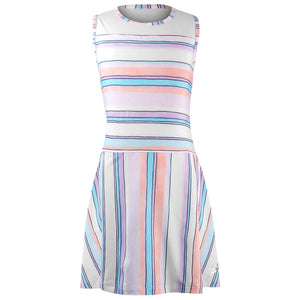 Sofibella Girls Fun Stripes Dress - Fun Stripes Multi Colour