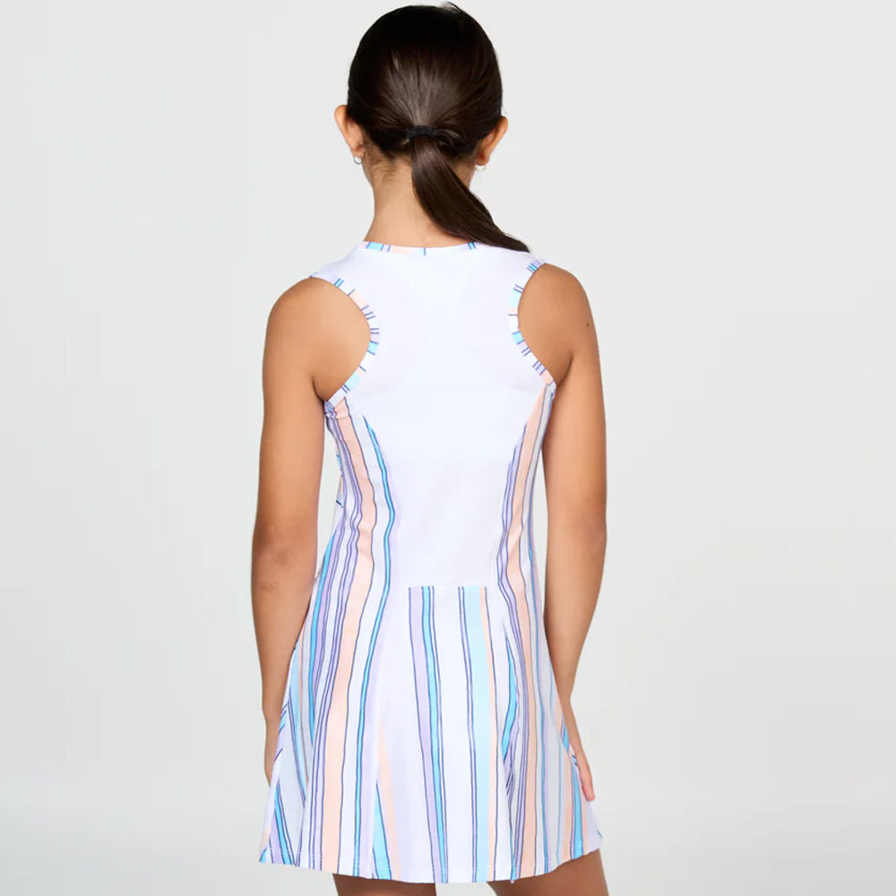 Sofibella Girls Fun Stripes Dress - Fun Stripes Multi Colour