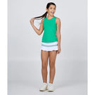 Sofibella Girls Green Spirit Match Point Tank - Zen