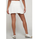Lija Women's Don't Stop Me Now Dash 15" Skirt - White/Olive