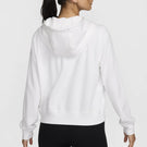 Nike Women's Dri-Fit One Full Zip Hoodie - White