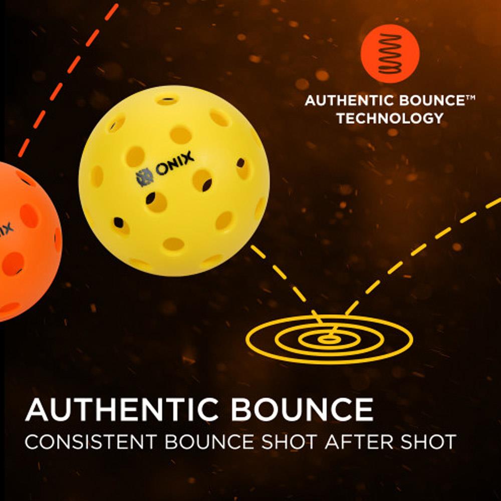 Onix Pickleball Pure 2 Outdoor Single - Yellow