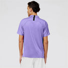 New Balance Men's Tournament Polo - Vibrant Violet/Multi