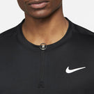 Nike Men's Advantage 1/2 Zip Longsleeve - Black