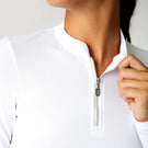 Sofibella Women's UV Staples Core Long Sleeve - White