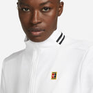 Nike Women's Heritage 1/2 Zip Longsleeve - White/Black