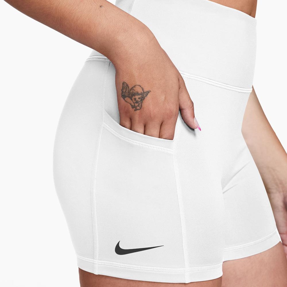 Nike Women's Advantage Ballshort - White