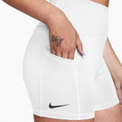 Nike Women's Advantage Ballshort - White
