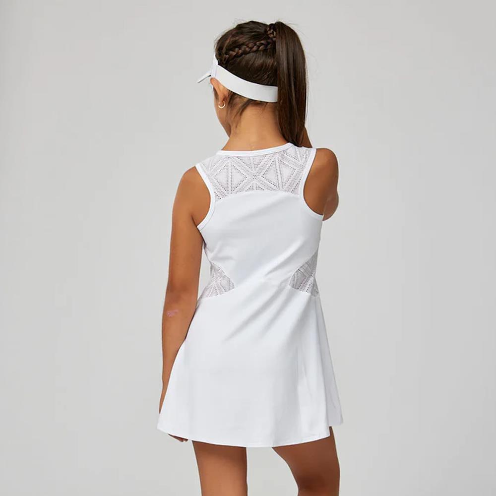 Sofibella Girls Diamond Rush Dress - White