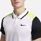 Nike Men's Advantage Polo - White/Light Lemon Twist