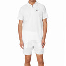 Fila Men's Essentials Zip Polo - White