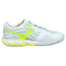 Mizuno Women's Wave Enforce Tour 2 - Ice Water/Lightning Yellow