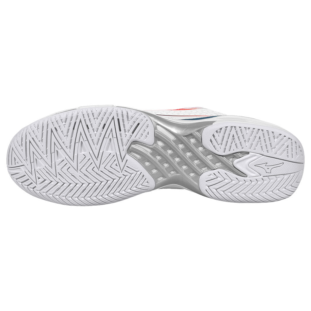 Mizuno Men's Wave Exceed Tour 7 - White/Insignia Blue
