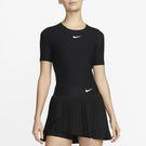 Nike Women's Advantage Pleated Skirt - Black/White