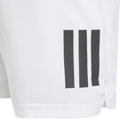 adidas Boys Club 3 Stripe Short - White