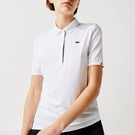 Lacoste Women's Sport Stretch Polo - White/Navy