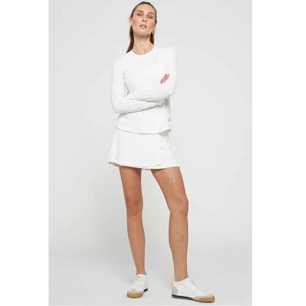 Lija Women's Tiebreak 13" Skort - White