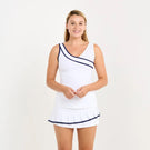 Sofibella Women's Indigo 25" Tank - White