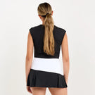 Sofibella Women's Monochrome 13" Skirt - White/Black