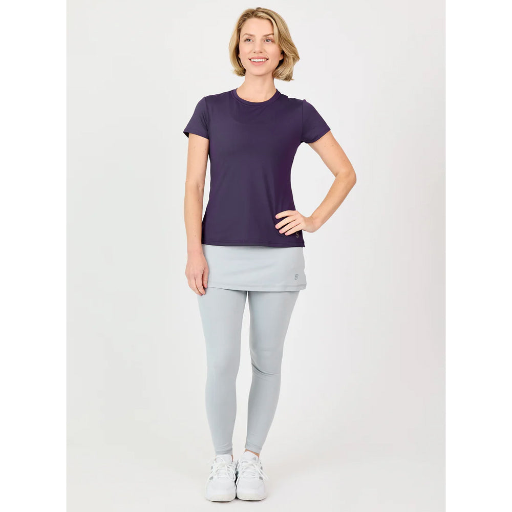 Sofibella Women's UV Colors Short Sleeve Tee - Plum