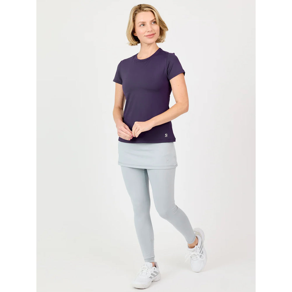 Sofibella Women's UV Colors Short Sleeve Tee - Plum