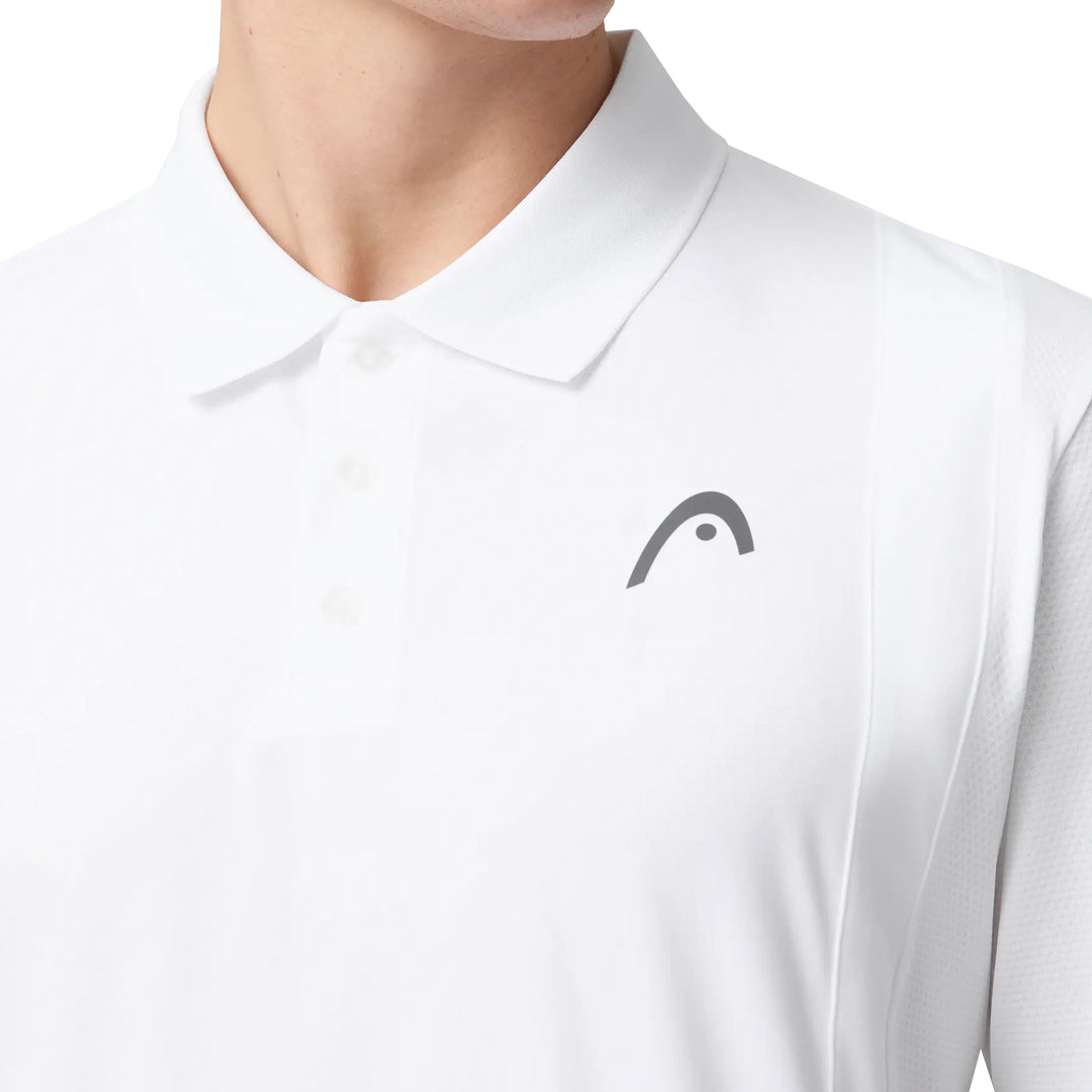 Head Men's Club Tech Polo - White